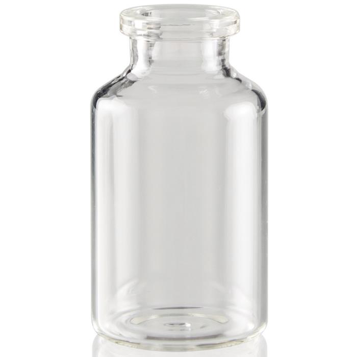 50R Tubular Glass Clear Type 1 Injection Vial